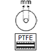 Diamètre du trou de moyeu PTFE - Diamètre du trou de moyeu PTFE
